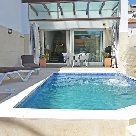 Mon Repos Con Piscina Y A/a Colera